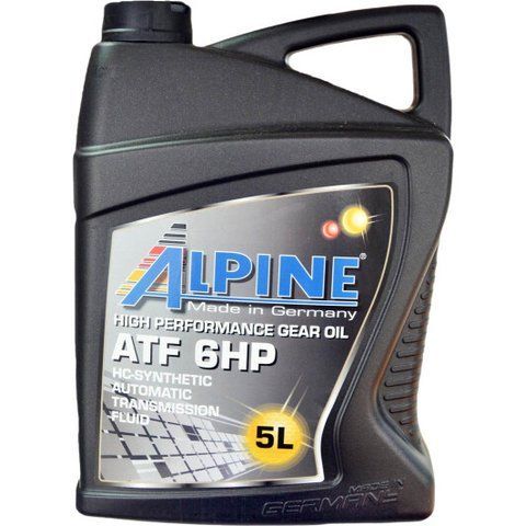 Alpine ATF 6HP, 5 л (15655) синтетическое трансмиссионное масло фото