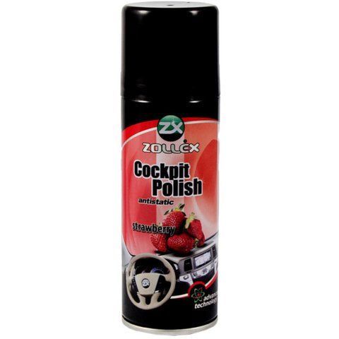 Полироль для салона Zollex Cockpit Polish клубника 450 мл ST450 фото