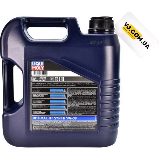 Liqui Moly Optimal HT Synth 5W-30 4 л, (39001) моторное масло фото