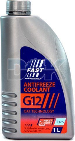 Готовий антифриз Fast G12 червоний -37 &deg;C фото