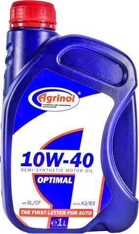 Agrinol Optimal 10W-40 1 л, (4102816839) моторна олива фото