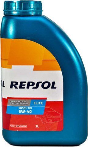Repsol Elite 505.01 TDI 5W-40 (1 л, 5 л) моторное масло фото