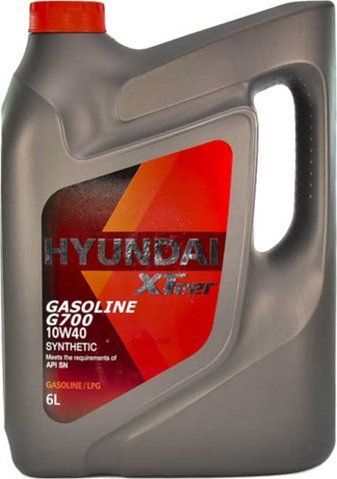 Hyundai XTeer Gasoline G700 10W-40 6 л, (1061014) моторное масло фото