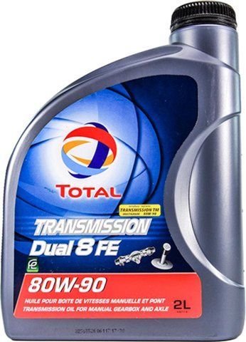 Total Dual 8 FE GL-4/5 MT-1 80W-90, 2 л напівсинтетична трансмісійна олива фото