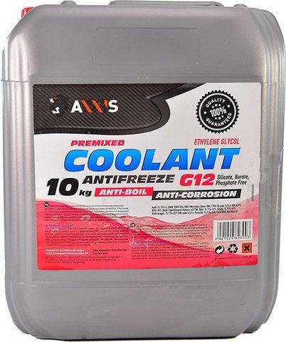 Готовий антифриз Axxis Coolant G12 червоний -30 &deg;C фото