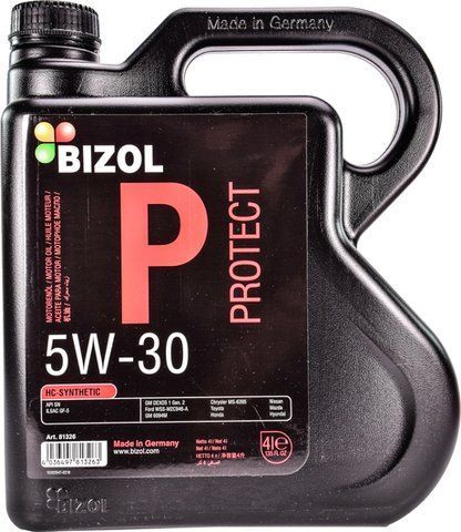 Bizol Protect 5W-30 4 л, (81326) моторна олива фото