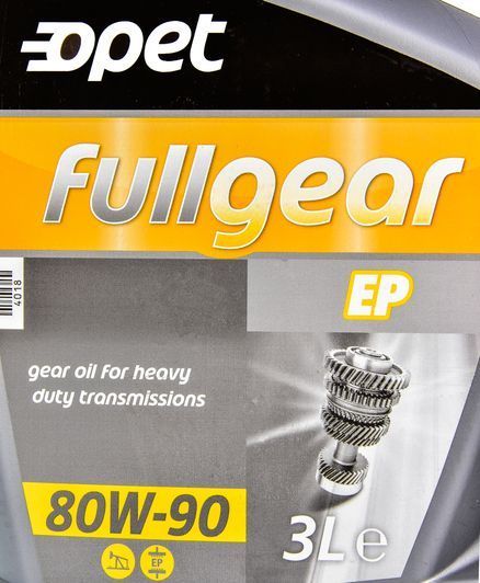 Opet FullGear EP GL-4 80W-90, 3 л (601357954) трансмиссионное масло фото