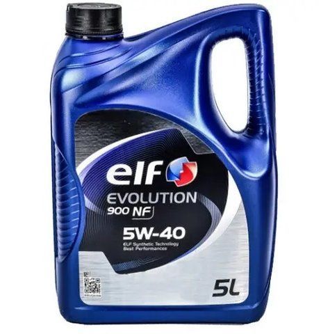 Elf Evolution 900 NF 5W-40 5 л, (216651) моторное масло фото