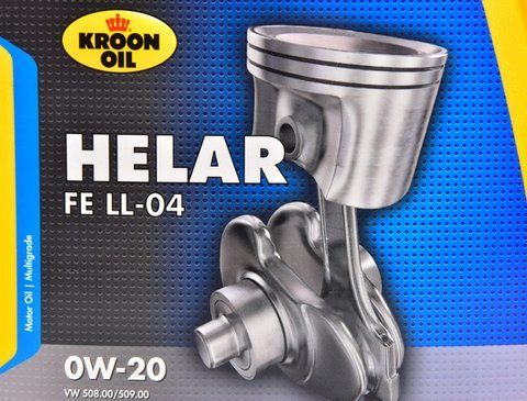 Kroon Oil Helar FE LL-04 0W-20 5 л, (32498) моторное масло фото