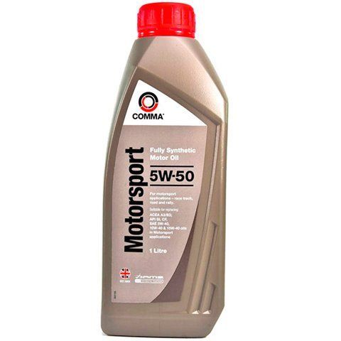 Comma Motorsport 5W-50 1 л, (MS1L) фото