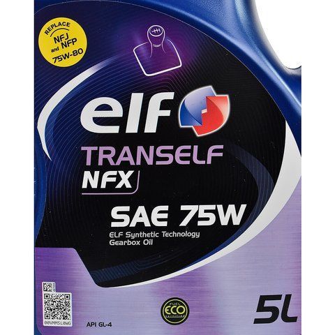 Elf Tranself NFX 75W, 5 л (223530) синтетична трансмісійна олива фото