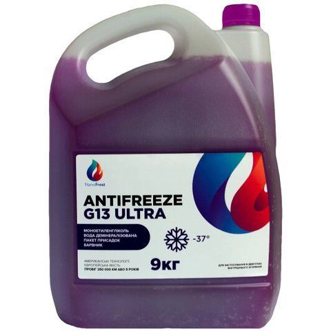 Готовий антифриз NanoFrost Ultra G13 фіолетовий -37 &deg;C фото