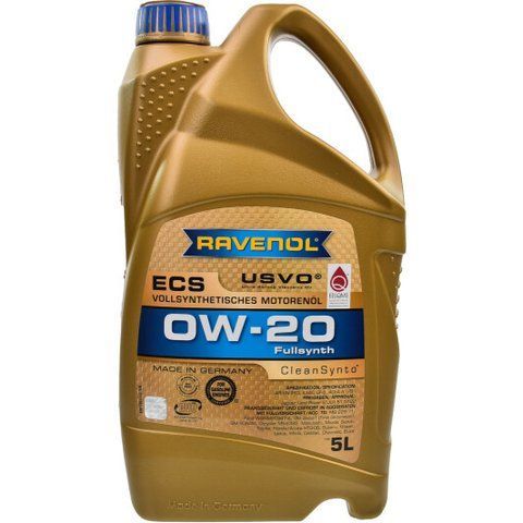 Ravenol ECS 0W-20 5 л, (11111025) моторное масло фото