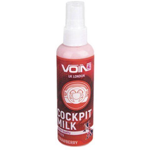 Полироль для салона Voin Cockpit Milk клубника 100 мл VP-1019 фото