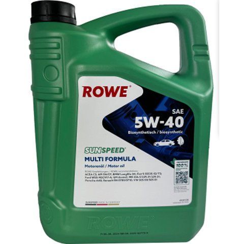 Rowe HC Sunspeed Multi Formula 5W-40, 5 л (4920138005099) моторное масло фото