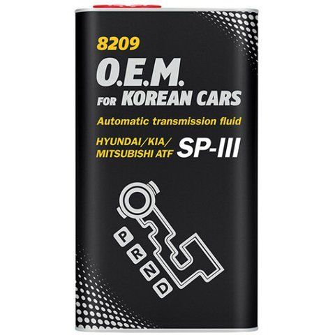 Mannol OEM for Korean Cars (Metal), 4 л (MN8209-4ME) синтетична трансмісійна олива фото