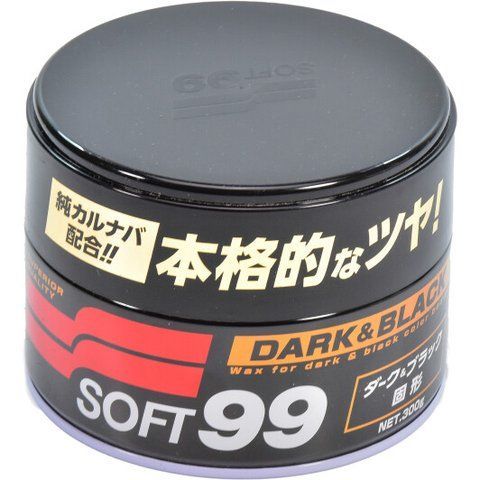 Кольоровий поліроль для кузова SOFT99 Dark & Black Wax темні відтінки фото