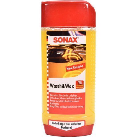 Sonax Wash & Wax воск, 500 мл (313200) концентрат автошампуня фото