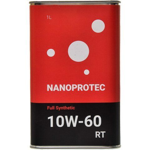 Nanoprotec RT 10W-60 1 л, (NP2220501) моторное масло фото
