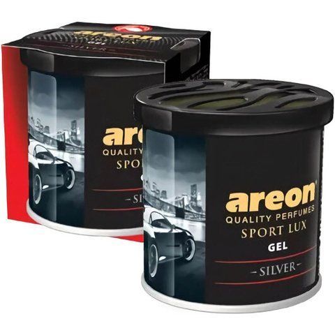 Ароматизатор Areon Gel Can Sport Lux Silver фото