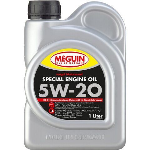 Meguin Special Engine Oil 5W-20, 1 л (9498) моторное масло фото