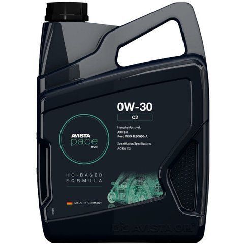 AVISTA Pace EVO C2 0W-30 (1 л, 4 л, 20 л) моторна олива фото