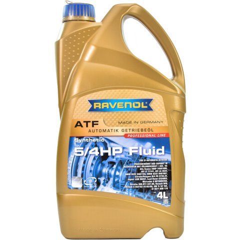 Ravenol ATF 5/4 HP Fluid, 4 л (1212104004) синтетическое трансмиссионное масло фото