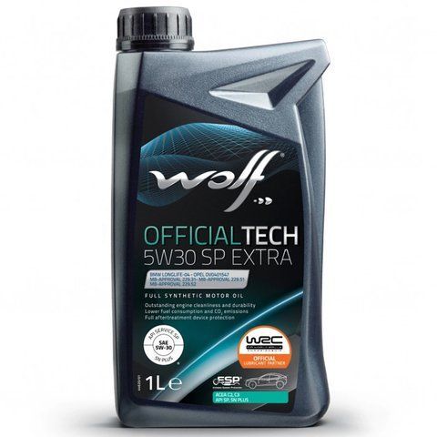 Wolf Officialtech Extra C3 SP 5W-30, 1 л (1049358) моторное масло фото