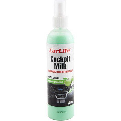 Carlife Cockpit Milk яблоко, 250 мл (CF037) полироль для салона фото