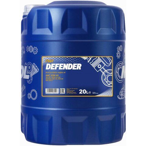 Mannol Defender 10W-40 20 л, (MN7507-20) моторное масло фото