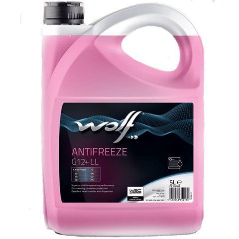 Wolf Antifreeze G12+ LL, 5 л (1052658) концентрат антифризу фото