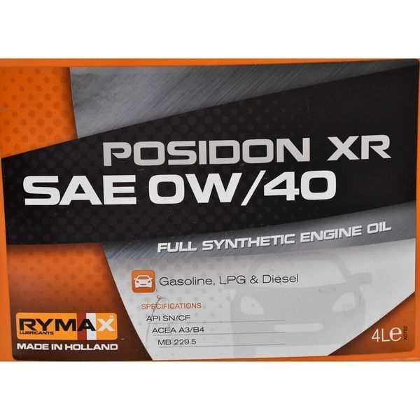 Rymax Posidon XR 0W-40 4 л, (253234) моторна олива фото