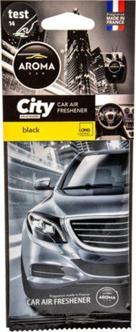 Ароматизатор Aroma Car City Card Black фото