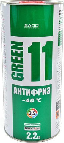 Готовый антифриз Xado Green 11 G11 зеленый -40 &deg;C фото