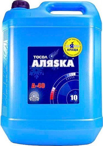 Готовый антифриз АЛЯSКА Эко А-40 синий -30 &deg;C фото