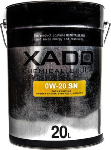 XADO Atomic SN 0W-20 20 л, (xa20567) моторное масло фото