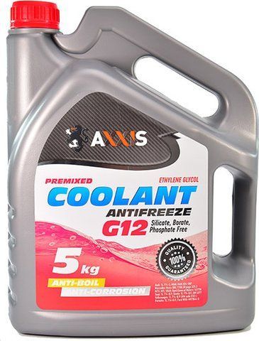 Готовий антифриз Axxis Coolant G12 червоний -30 &deg;C фото