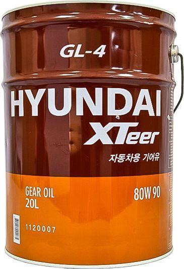 Hyundai XTeer GL-4 80W-90, 20 л (1120007) трансмісійна олива фото