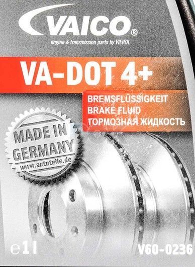V60-0236 VAICO Тормозная жидкость фото