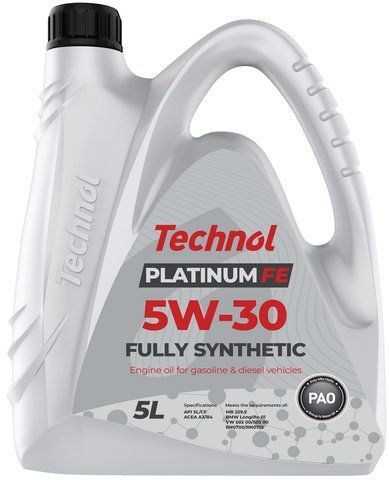 Technol Platinum FE 5W-30, 5 л (TL93619) моторное масло фото