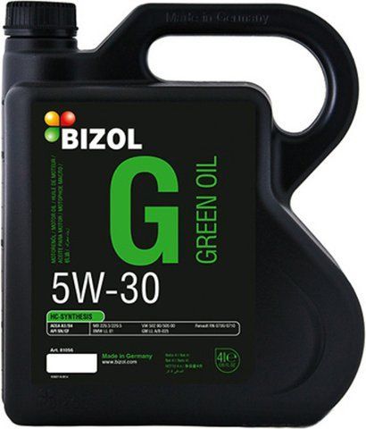 Bizol Green Oil 5W-30 4 л, (81056) моторна олива фото