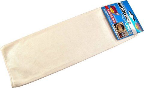 Серветка Cleaner Racing Micro Lines 5717mf14white мікрофібра 40х40 см фото