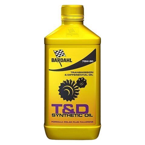 Bardahl T&D Synthetic Oil 75W-90, 1 л (425140) синтетична трансмісійна олива фото