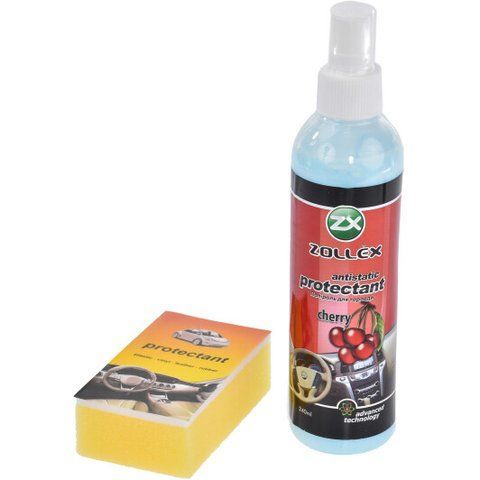 Полироль для салона Zollex Protectant вишня 240 мл MLCH25 фото