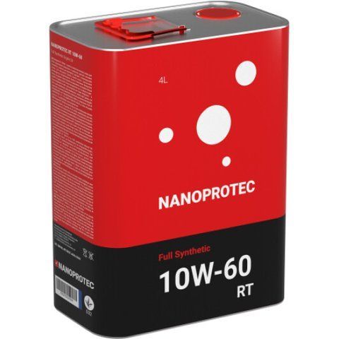 Nanoprotec RT 10W-60 4 л, (NP2220504) моторное масло фото