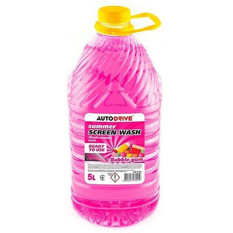 Auto Drive Screen Wash Summer летний bubble gum 5 л, (AD0134) омыватель стекла фото
