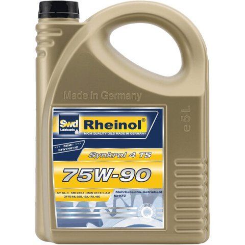SWD Rheinol Synkrol 4 TS GL-4 75W-90, 5 л (32514580) напівсинтетична трансмісійна олива фото