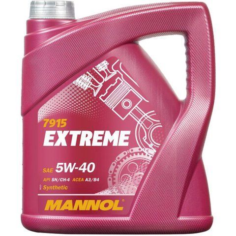 Mannol Extreme 5W-40 3 л, (MN7915-3) моторна олива фото