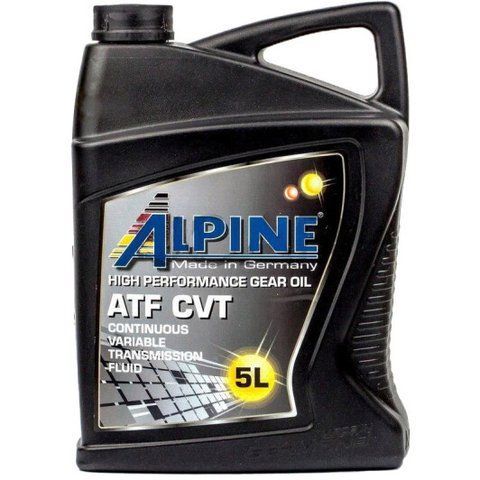 Alpine ATF CVT, 5 л (16155) синтетическое трансмиссионное масло фото