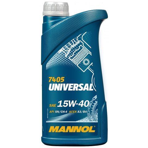 Mannol Universal 15W-40 1 л, (MN7405-1) моторна олива фото